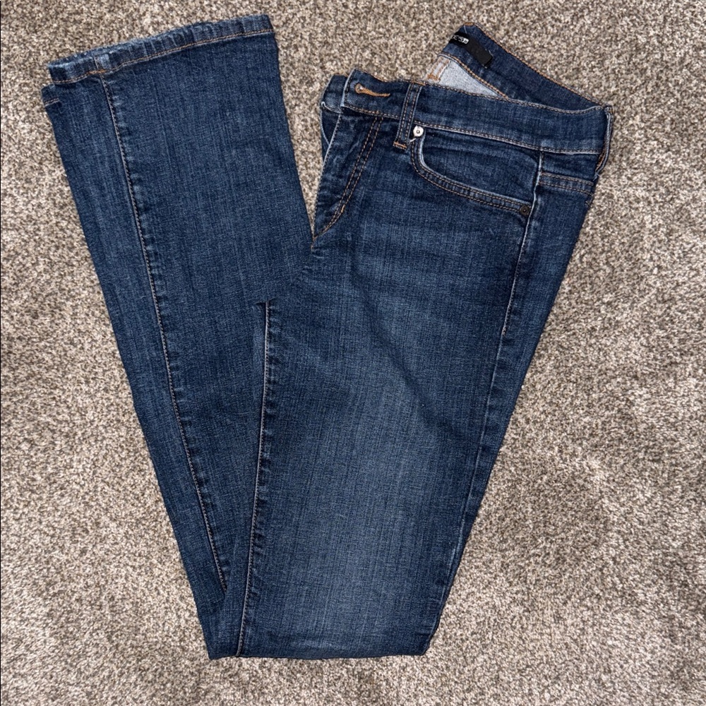 Joe's Jeans Dark Blue Straight Leg Denim